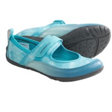 Merrell Stretch Glove Mary Jane Shoes - Barefoot (For Women) in Peacock Blue - Closeouts