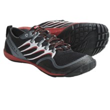 Merrell Trail Glove Barefoot Trail Running Shoes - Minimalist (For Men) in Black/Molton Lava - Closeouts