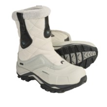 Merrell Whiteout Mid Boots - Waterproof, Insulated (For Women) in Silver Birch - Closeouts