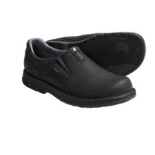 Merrell World Legend Leather Shoes - Waterproof, Slip-Ons (For Men) in Black - Closeouts