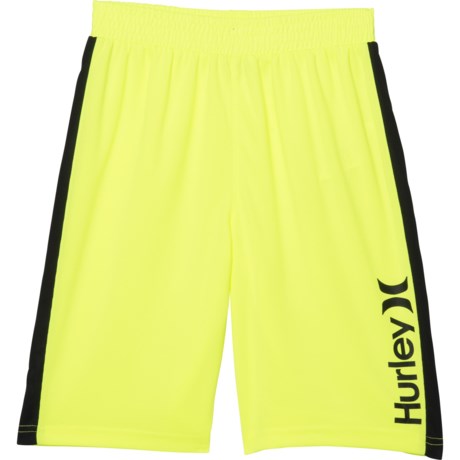Hurley Mesh Logo Shorts (For Big Boys) - VOLT (L )