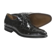 Mezlan Britannia Oxford Shoes - Alligator Leather (For Men) in Black - Closeouts