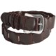 Mezlan Leather Link Belt (For Men)