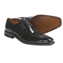 Mezlan Othello Oxford Shoes - Alligator Leather (For Men) in Black - Closeouts