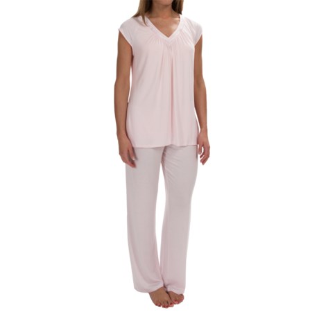 Midnight by Carole Hochman Core Modal Pajamas Short Sleeve For Women