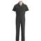 Dark Green Mike Rowe Works Dirty Jobs Poplin Coveralls- Short Sleeve (For Men)
