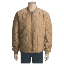 Mike Rowe Works Dirty Jobs Quilted Jacket - Fleece Lining (For Men) in Gravel - Closeouts
