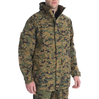 Military ECWCS Layering Jacket (For Men and Women) in Woodland Digital Camo