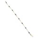 Millennium Creations 10K Gold Link Bracelet - Sapphire