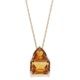 Millennium Creations Citrine 14K Gold Necklace