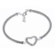 Millennium Creations Heart Bracelet - Sterling Silver