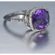 Millennium Creations Marquis Gemstone Ring - Diamond, 10K Gold