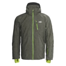 Millet Heather Jacket - Waterproof, Insulated (For Men) in Black Chine - Closeouts
