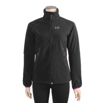 Millet Monterosa Jacket - Soft Shell (For Women) in Black