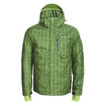 Millet Outback Ski Jacket - Waterproof, Insulated (For Men) in Cactus/Meadow Violet - Closeouts