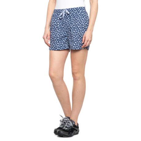 LIV OUTDOOR Minerva Shorts - UPF 30 (For Women) - HELOGEN BLUE SPOTS (L )