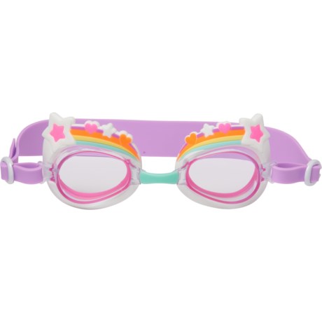 Aqua2ude Mini Rainbow Swim Goggles (For Kids) - PURPLE ( )