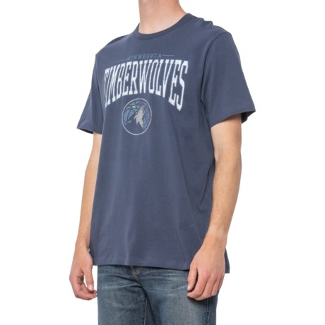 47Brand Minnesota Timberwolves Full Rush Franklin T-Shirt - Short Sleeve (For Men) - ATLAS BLUE (XL )