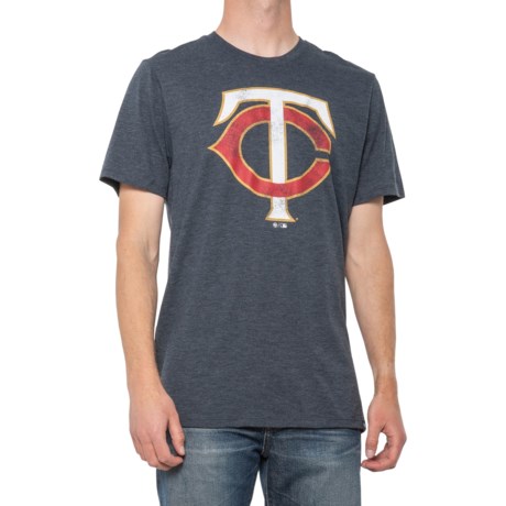 47Brand Minnesota Twins D Imprint Match T-Shirt - Short Sleeve (For Men) - FALL NAVY (2XL )