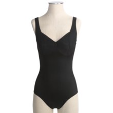 Miraclesuit Debutante Swimsuit - D-Cup Underwire, 1-Piece (For Women) in Black - Closeouts
