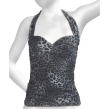 Miraclesuit Kitty Barcelona Tankini Swimsuit (For Women) in Slate Grey - Closeouts