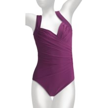 Miraclesuit Must Have Sanibel Swimsuit - 1-Piece (For Women) in Plum - Closeouts