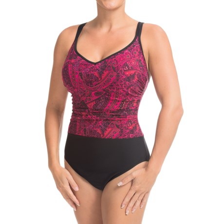 Miraclesuit Paisley Park Bethany Swimsuit Double Strap (For Women)