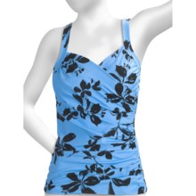 Miraclesuit Sanibel Garden Club Tankini Swimsuit Top - Underwire (For Women) in Periwinkle - Closeouts