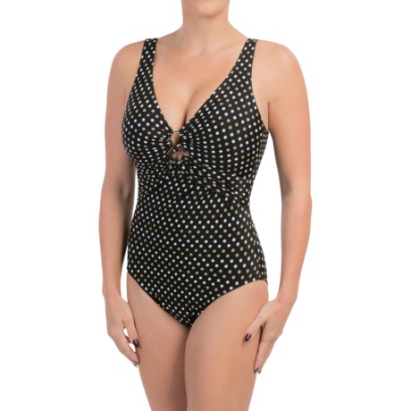 Miraclesuit Spot On Ring One Piece Swimsuit For Women