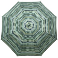 Missoni Georgia 35" Umbrella in Green - Closeouts