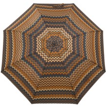 Missoni Tele Crook Umbrella - Automatic (For Women) in Orange Multi - Closeouts