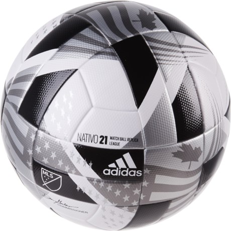 Adidas MLS NFHS League Soccer Ball - Size 5 - WHITE (5 )