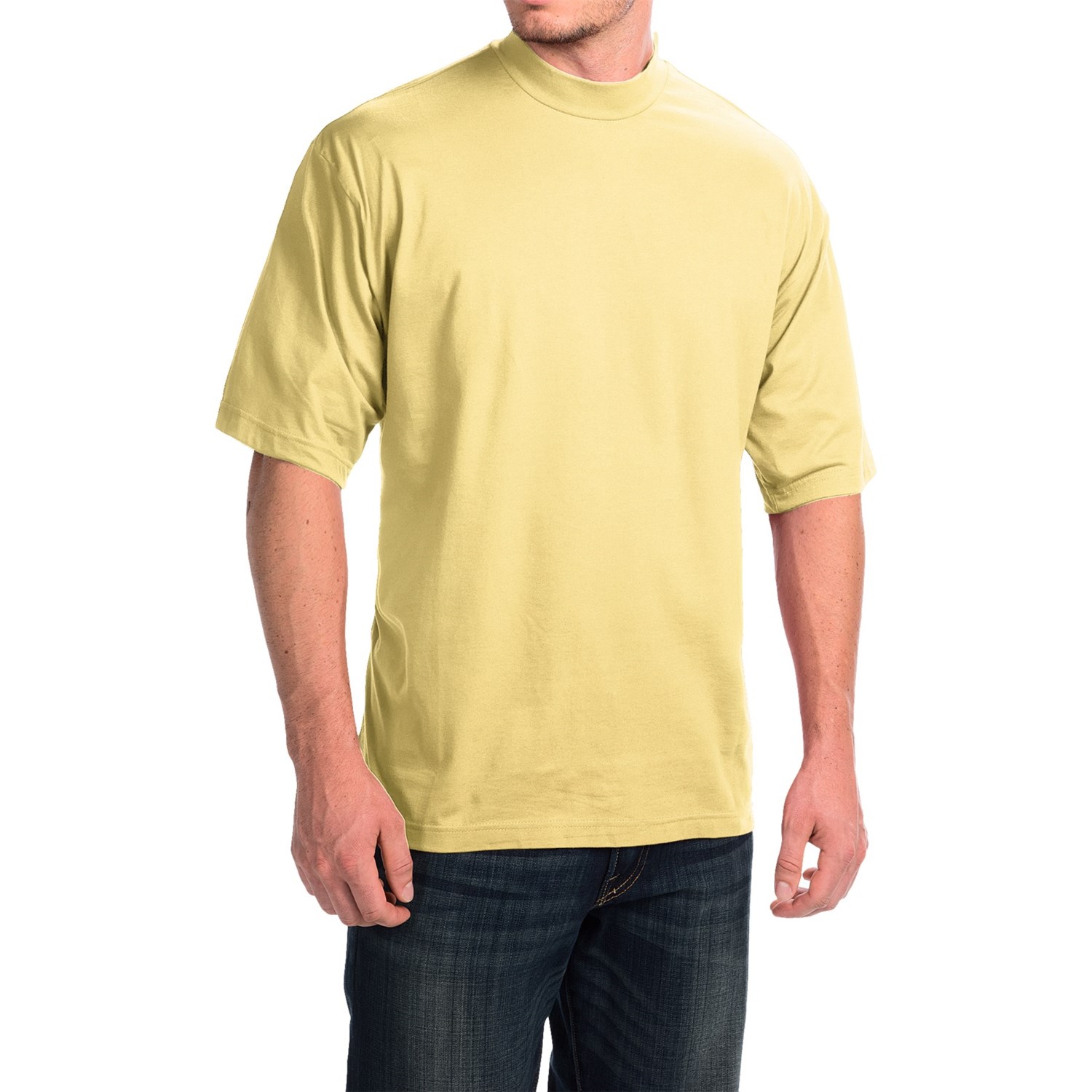 mock golf shirts short sleeve