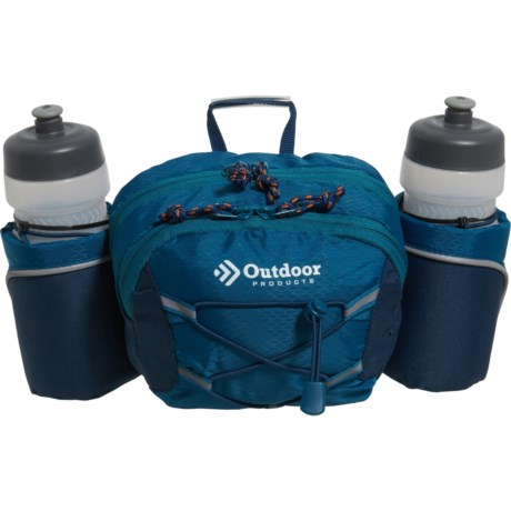 Outdoor Products Mojave 3.5 L Waist Pack with Water Bottles - BLUE CORAL ( )