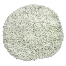 Momeni Comfort Shag Rug - 8' Round in Mint Green - Closeouts