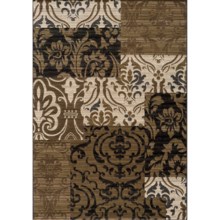 Momeni Dream Geometric Rug - 3'11"x5'7" in Ivory Damask - Closeouts