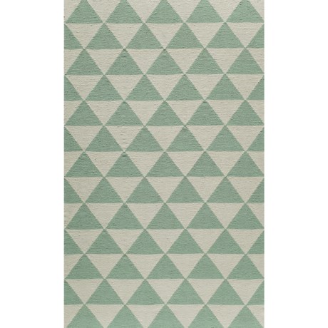 Momeni Laguna Triangles Flat Weave Wool Accent Rug 36x56