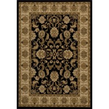 Momeni Royal Manor Rug - 5'3"x7'7" in Black - Closeouts