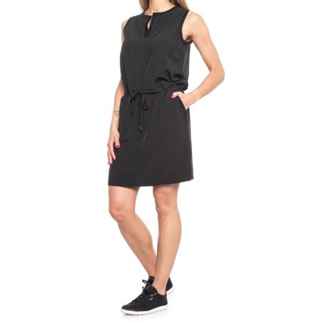 ZeroXposur Monaco Active Dress - UPF 50+, Sleeveless (For Women) - BLACK (XL )