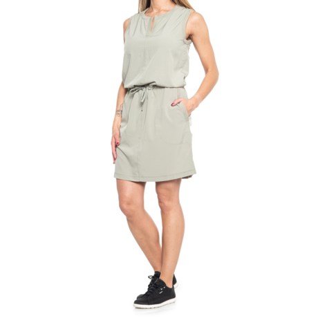 ZeroXposur Monaco Active Dress - UPF 50+, Sleeveless (For Women) - GREEN CLAY (M )