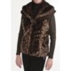 MontanaCo Faux-Fur Vest - Knit Trim (For Women)