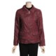 MontanaCo Faux-Shearling Jacket - Pick Stitching, Zip Front (For Women)