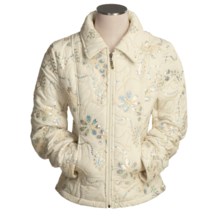 MontanaCo Sequined Jacket - Insulated (For Women) in White - Closeouts