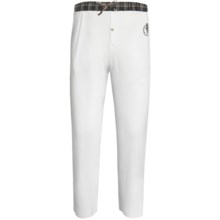 Monte Carlo Polo & Jockey Club Thermal Lounge Pants (For Big Men) in White - 2nds