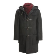 Montgomery by John Partridge Classic Duffle Coat (For Men) in Charcoal - Closeouts