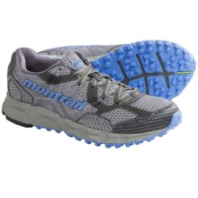 Montrail Bajada Trail Running Shoes (For Women) in 061 Stainless/Bluestreak - Closeouts