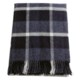 Moon Block Plaid Throw Blanket - Lambswool, 59x76