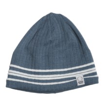 Moon Shadow Winfield Beanie Hat (For Men and Women) in Agean Sea - Closeouts