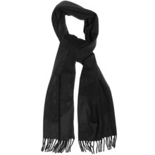 Moon Solid Heather Scarf - Cashmere in Black - Closeouts