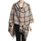 Moon Tartan Ruana - Lambswool (For Women)